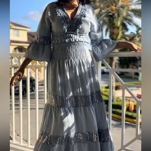 “In Italy” brand denim 2-piece skirt set *SOLD*